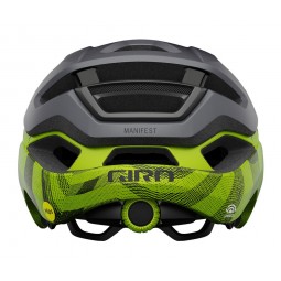 Kask mtb GIRO MANIFEST MIPS SPHERICAL matte metallic black ano lime