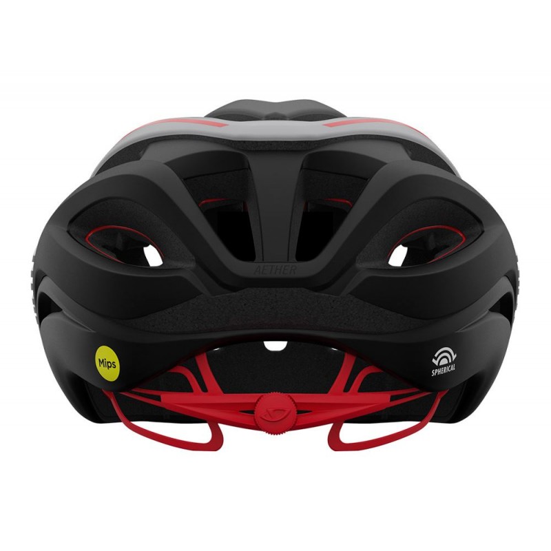 Kask szosowy GIRO AETHER SPHERICAL MIPS matte black white red