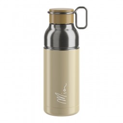 Elite Bidon Mia Beige/Silver 650ml