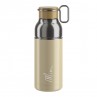 Elite Bidon Mia Beige/Silver 650ml
