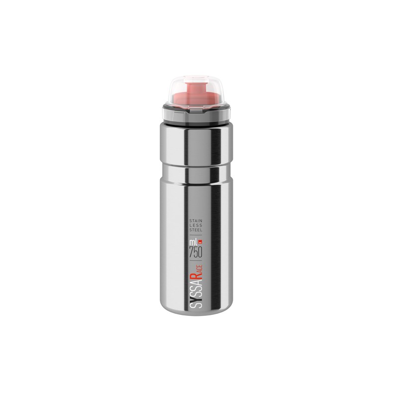 Elite Bidon Syssa Race Silver Glossy 750ml