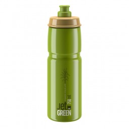 Elite Bidon Jet Green Olive White logo 750ml