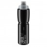 Elite Bidon Jet Plus Black Grey logo 950ml