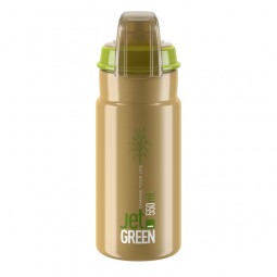 Elite Bidon JetGreenPlusBrown White logo 550ml