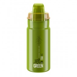 Elite Bidon JetGreenPlusOlive White logo 550ml