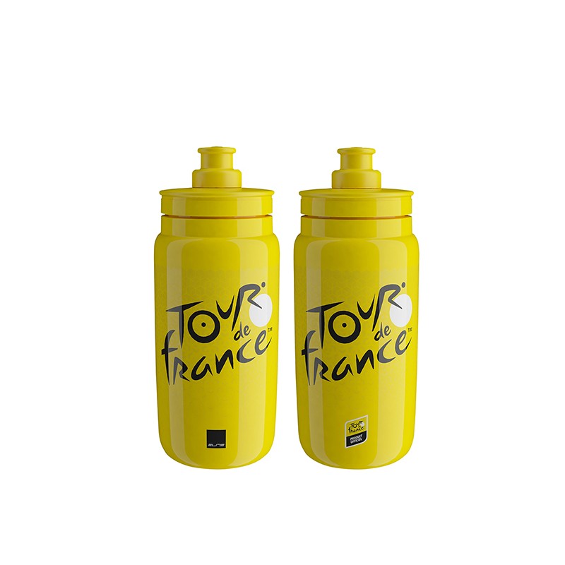 Elite Bidon FLY Teams 2021 Tour de France Iconic Yellow 5