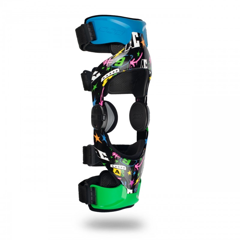 ORTEZA KOLANOWA POD K4 2.0 LE ADAM CIANCIARULO BLACK/GREEN/BLUE XS/S (PARA)