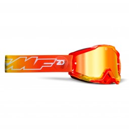 GOGLE FMF POWERBOMB ROCKET BLACK - SZYBA MIRROR SILVER