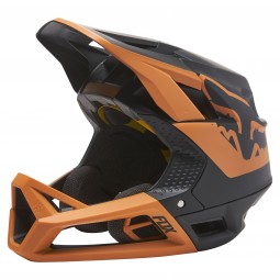 KASK ROWEROWY FOX PROFRAME TUK BLACK/GOLD