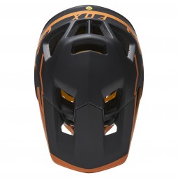KASK ROWEROWY FOX PROFRAME TUK BLACK/GOLD