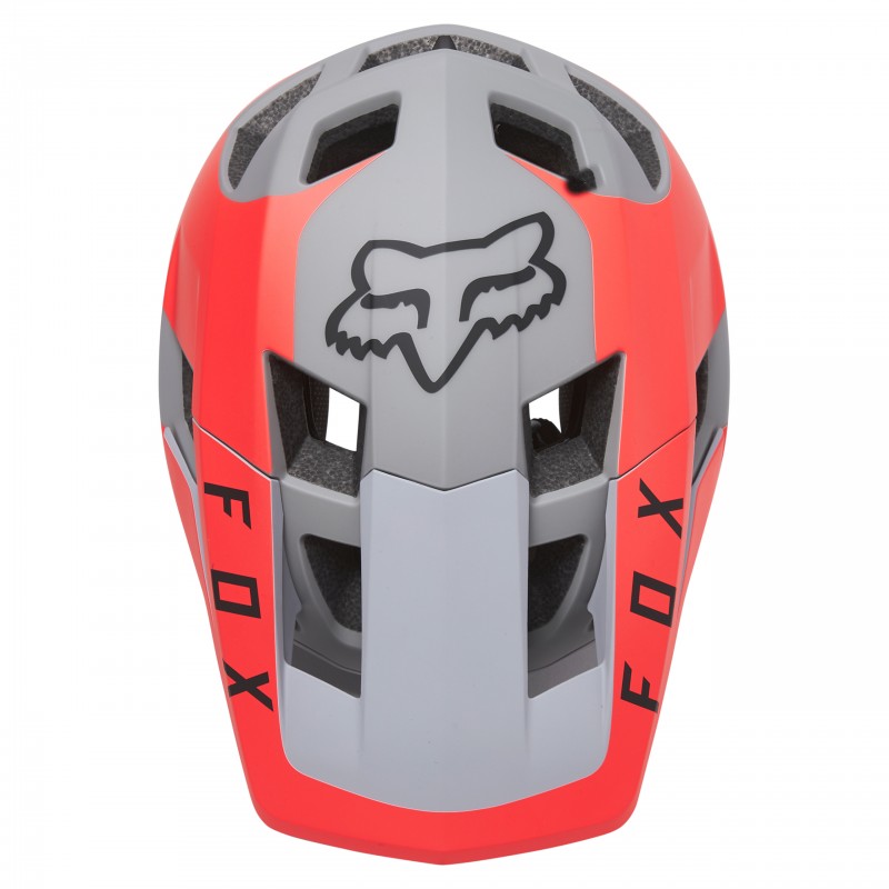 KASK ROWEROWY FOX DROPFRAME PRO SIDESWIPE LIGHT GREY