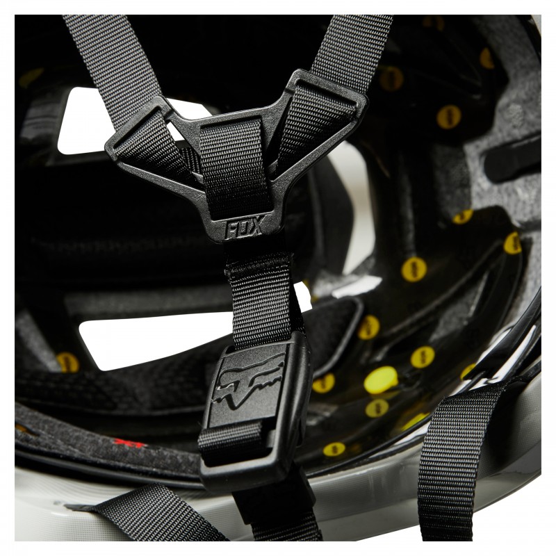 KASK ROWEROWY FOX SPEEDFRAME PRO LUNAR LIGHT GREY