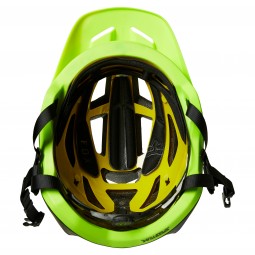 KASK ROWEROWY FOX SPEEDFRAME BLACK/YELLOW