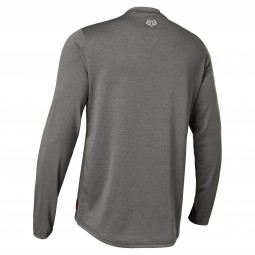 KOSZULKA ROWEROWA Z DŁUGIM RĘKAWEM FOX RANGER DR RACE CO DARK GREY