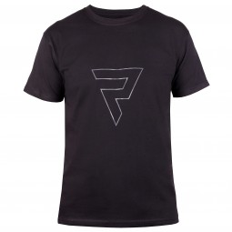 T-SHIRT REBELHORN CASUAL BLACK/GREY