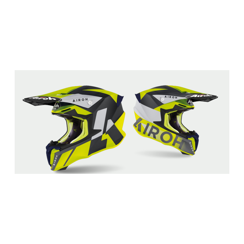 KASK AIROH TWIST 2.0 LIFT YELLOW MATT