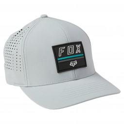 CZAPKA Z DASZKIEM FOX SERENE FLEXFIT GREY/BLUE