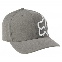 CZAPKA Z DASZKIEM FOX CLOUDED FLEXFIT 2.0 GREY/LIGHT GREY