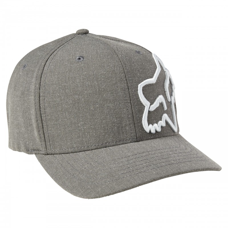 CZAPKA Z DASZKIEM FOX CLOUDED FLEXFIT 2.0 GREY/LIGHT GREY