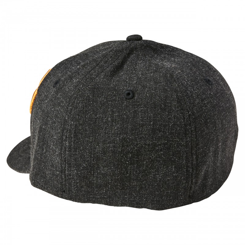 CZAPKA Z DASZKIEM FOX CLOUDED FLEXFIT 2.0 BLACK/GOLD