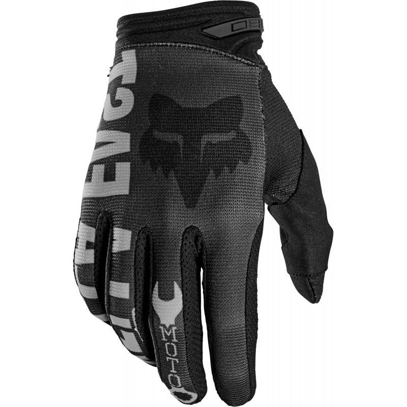 RĘKAWICE FOX 180 ILLMATIK BLACK/GREY