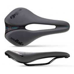 Siodło SELLE ITALIA NOVUS EVO BOOST GRAVEL TM SUPERFLOW L (id match - L3) Manganese Tube 7, soft-tek, szare (NEW)