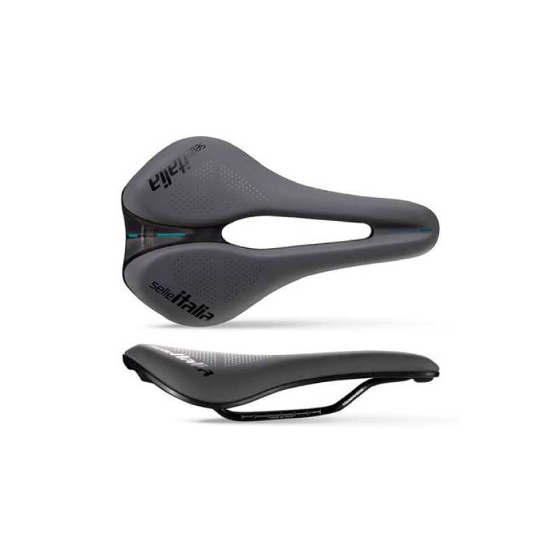 Siodło SELLE ITALIA NOVUS EVO BOOST GRAVEL TM SUPERFLOW L (id match - L3) Manganese Tube 7, soft-tek, szare (NEW)