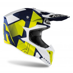 KASK AIROH WRAAP RAZE BLUE GLOSS