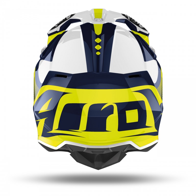 KASK AIROH WRAAP RAZE BLUE GLOSS