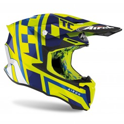 KASK AIROH TWIST 2.0 TC21 YELLOW GLOSS