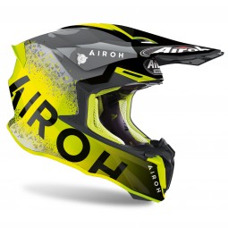 KASK AIROH TWIST 2.0 BIT YELLOW GLOSS