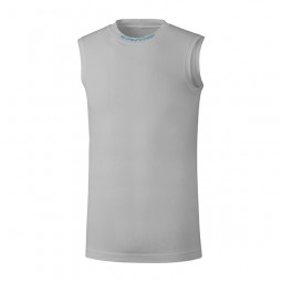 S Phyre Sleeveless Base Layer Grey L XL