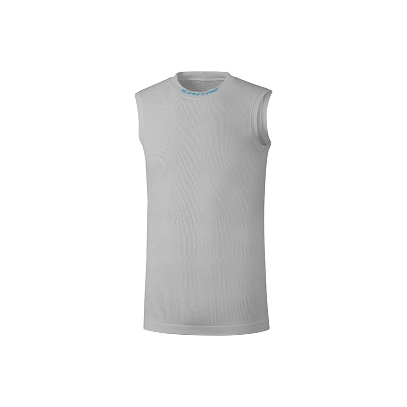 S Phyre Sleeveless Base Layer Grey XXL