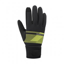 Windbreak Thermal Gloves Neon Yellow XL