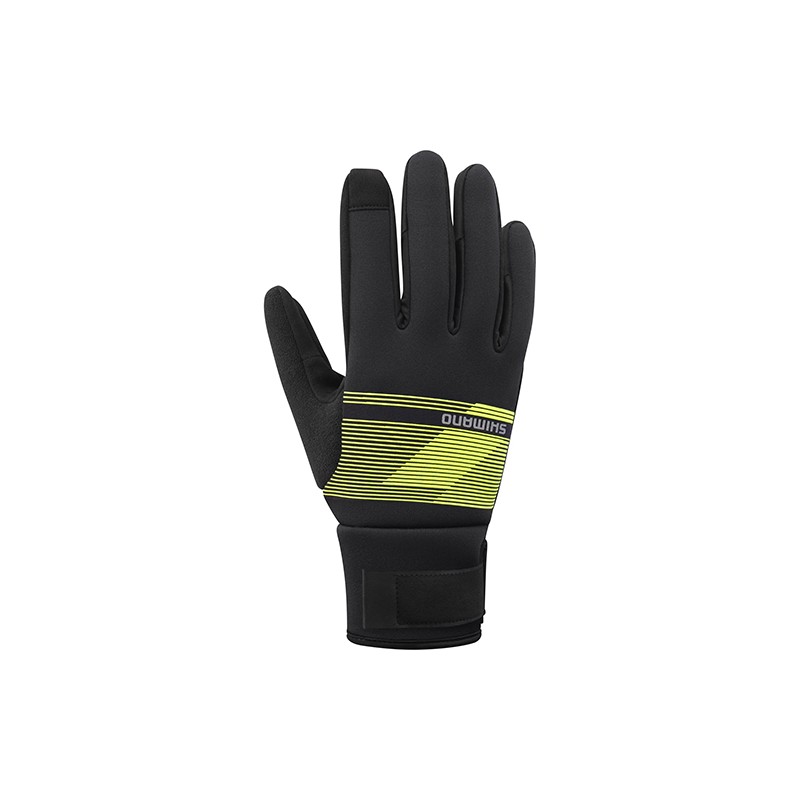 Windbreak Thermal Gloves Neon Yellow S
