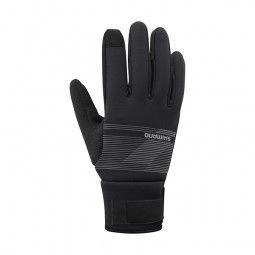 Windbreak Thermal Gloves Metallic Gray L