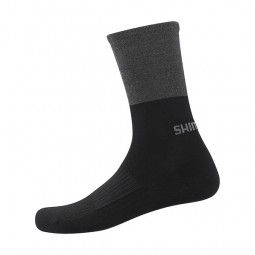 Original Wool Tall Socks Black/Gray L-XL (Shoe  45-48)