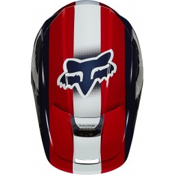 KASK FOX V1 ULTRA WHITE/RED/BLUE