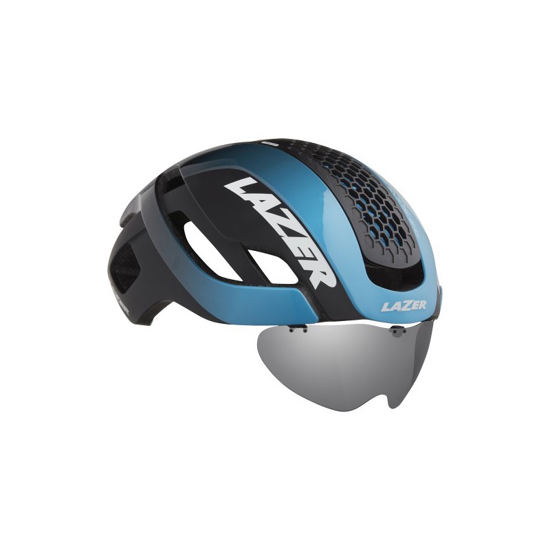 Lazer Kask Bullet 2.0 Blue Black L +Lens +LED