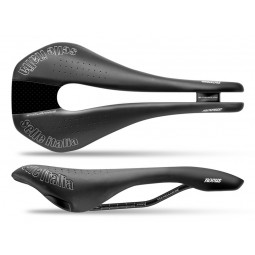 Siodło SELLE ITALIA NOVUS SUPERFLOW ENDURACE TM S (id match - S3) manganese tube 7, duro-tek, czarne (NEW)