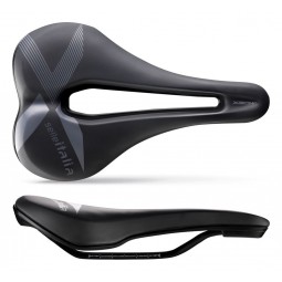 Siodło SELLE ITALIA X-Bow Superflow L3, FeC Alloy Rail ⌀7 mm, Soft-Tek, 320g, Czarne (NEW)