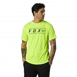 T-SHIRT FOX PINNACLE TECH FLUORESCENT YELLOW