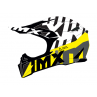 KASK IMX FMX-02 BLACK/WHITE/FLO YELLOW/GREY GLOSS GRAPHIC