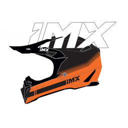 KASK IMX FMX-02 BLACK/ORANGE/WHITE GLOSS