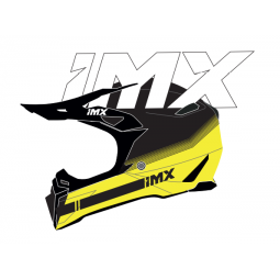 KASK IMX FMX-02 BLACK/FLUO YELLOW/WHITE GLOSS
