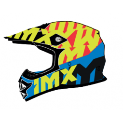 KASK IMX FMX-01 JUNIOR BLACK/FLUO YELLOW/BLUE/FLUO RED