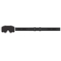 GOGLE IMX ENDURANCE RACE WHITE GLOSS/BLACK - SZYBA DARK SMOKE + CLEAR (2 SZYBY W ZESTAWIE)