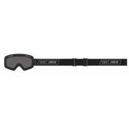 GOGLE IMX ENDURANCE RACE BLACK MATT/GREY - SZYBA DARK SMOKE + CLEAR (2 SZYBY W ZESTAWIE)