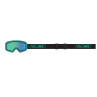 GOGLE IMX ENDURANCE RACE TURQUOISE MATT/ BLACK - SZYBA  IRIDIUM GREEN + CLEAR (2 SZYBY W ZESTAWIE)
