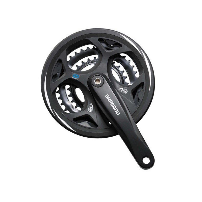 Mechanizm Korbowy 8rz Czarny FC-M311 48/38/28 170mm